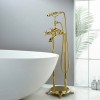 شیرآلات استندی کنار وان کلاسیک (طلایی)